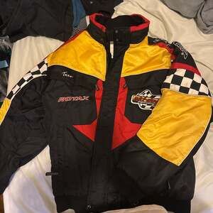 Vintage Ski-Doo Bombardier Racing Snowmobile Jacket